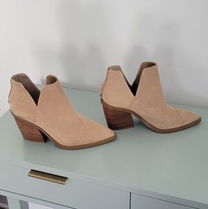 Tan Ankle Boots - Vince Camuto